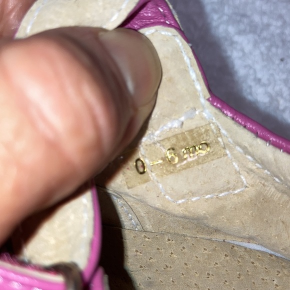 Smaller see Kai run 0/6m raspberry pink Mary Jane Tamar - Picture 7 of 7